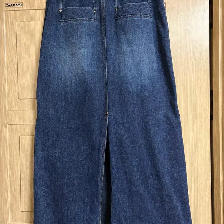 [BUNJANG] Epingler Long Denim Skirt Dun Blue L / 에핑글러 롱데님 스커트 던블루 L