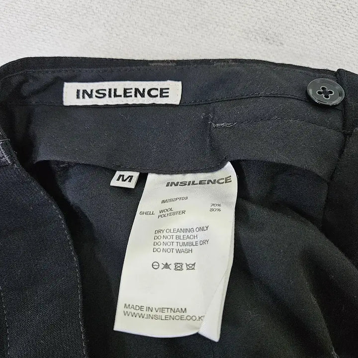 [BUNJANG] M Insilence Wide Slacks Pants 0311Y / M 인사일런스 와이드 슬랙스 팬츠 0311Y