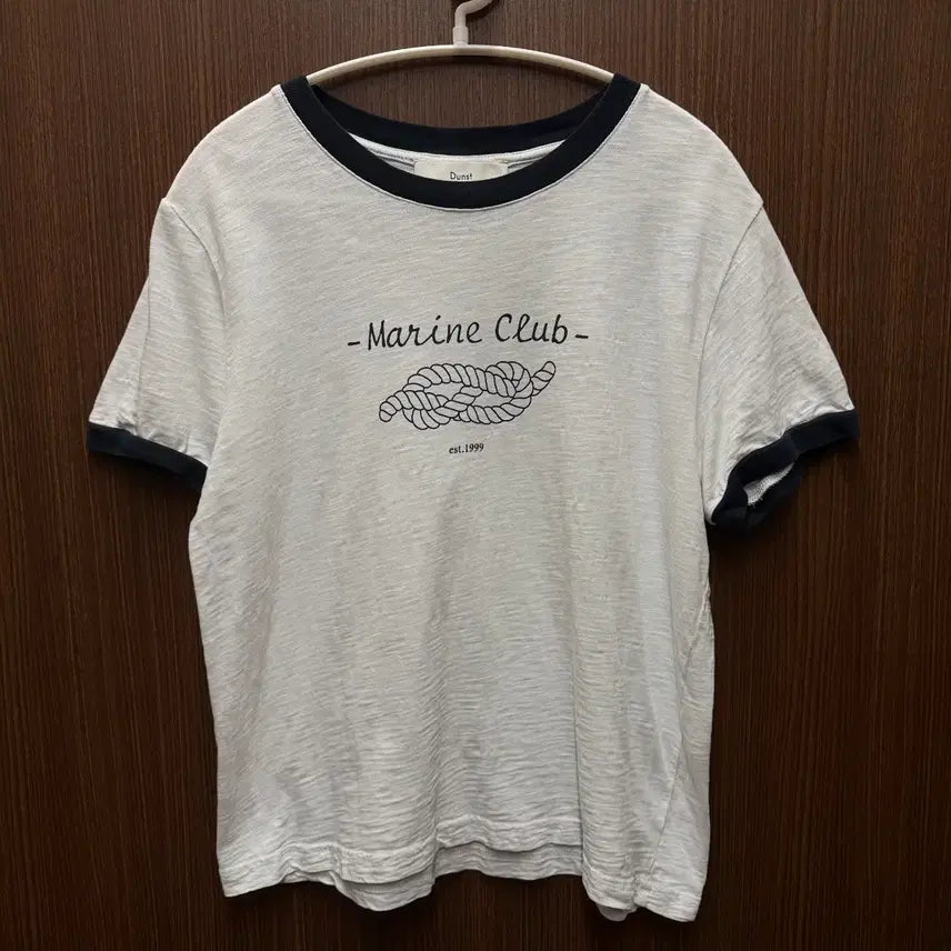 [BUNJANG] Dunst Ringer T-Shirt / 던스트 링거티 반팔티셔츠