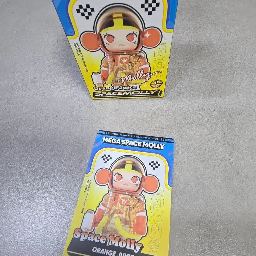 [BUNJANG] Space Molly 4 Orange Juice Vinyl Toy / 스페이스몰리4 오렌지쥬스