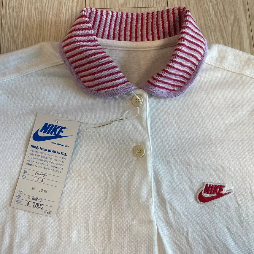 [BUNJANG] Nike 80s Old Polo Pique T-Shirt Women&