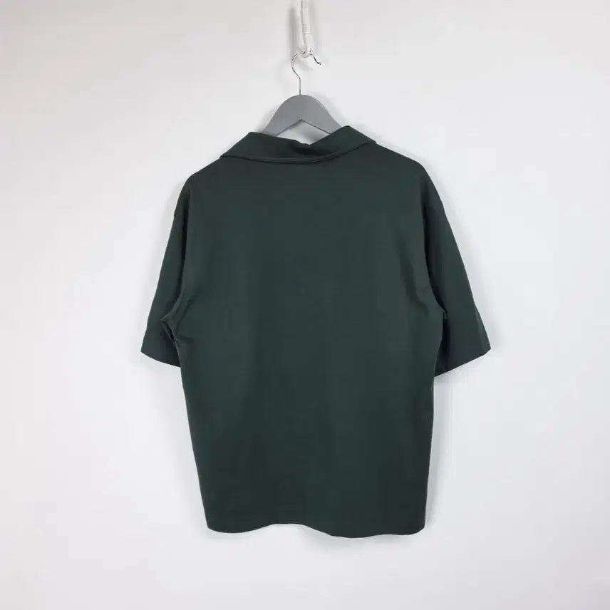 [BUNJANG] 8seconds Green Collar Half-Sleeve T-Shirt Men&