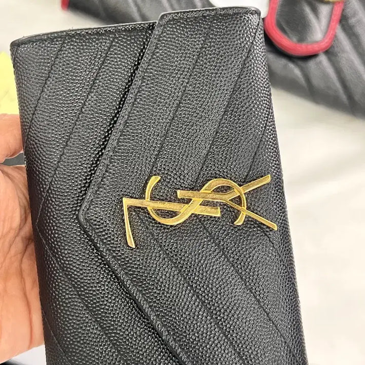 [BUNJANG] Saint Laurent Leather Wallet / 생로상 지갑
