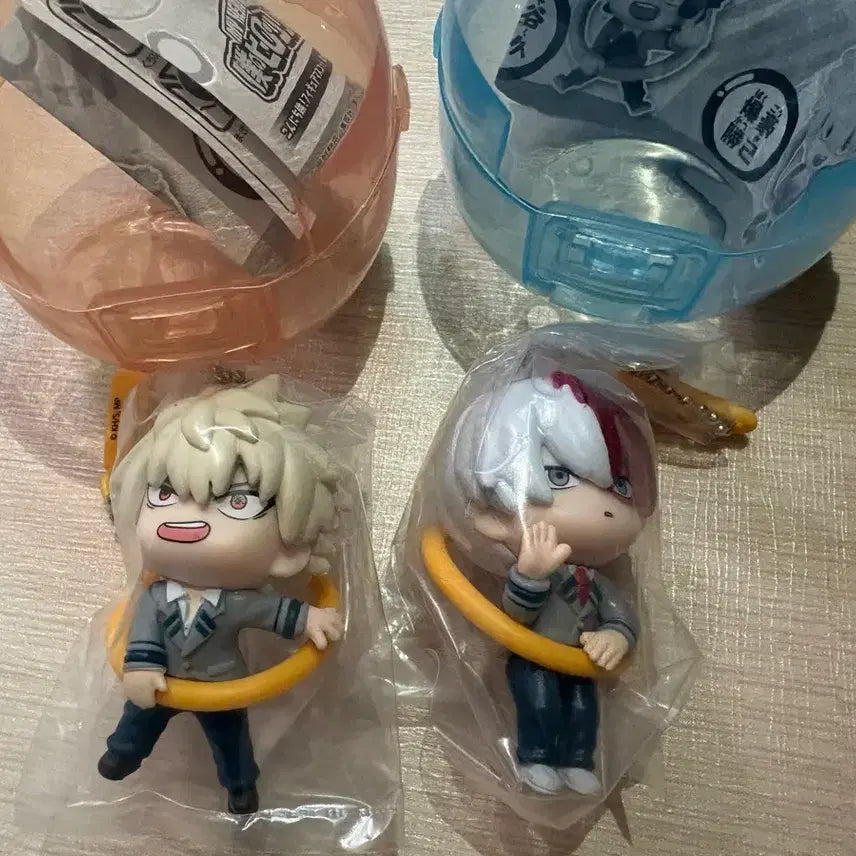 [BUNJANG] My Hero Academia Konnichiwa Bakugo &amp; Todoroki Keychain / 히로아카 곤니치와 바쿠고, 쇼토 키링
