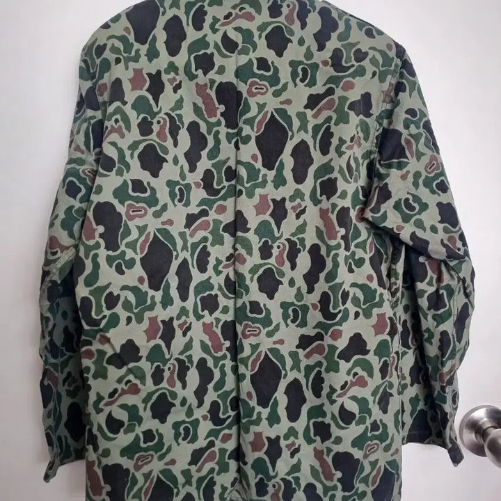 [BUNJANG] 1980s Vintage Camouflage Military Uniform Set with Hat / 근대사  수집품 80년대 구형 제대복 얼룩무늬 군복 상.하의.모자 코스튬