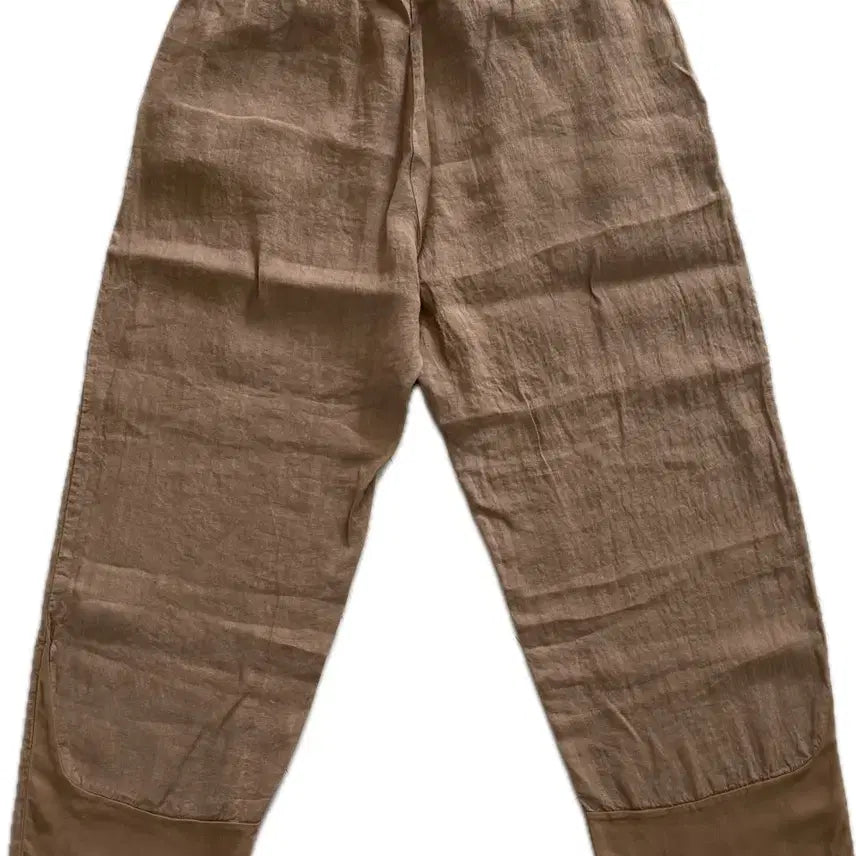 [BUNJANG] Transit Par Such Linen Bending Pants Camel / 트랜짓 린넨 밴딩 팬츠 카멜 44