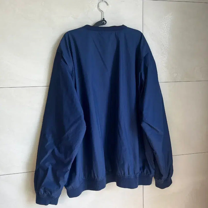 [BUNJANG] Nike Old School Big Swoosh Windbreaker Warm-up Navy / [L] 나이키 올드스쿨 빅스우시 바람막이 웜업 네이비
