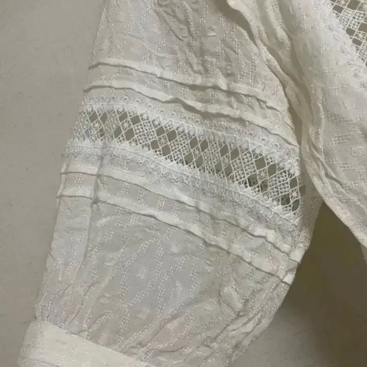 [BUNJANG] COS HM Ruffle Bohemian Blouse Lace Frill / (택ㅇ) 코스 hm 러플 보헤미안 블라우스 레이스 프릴레이