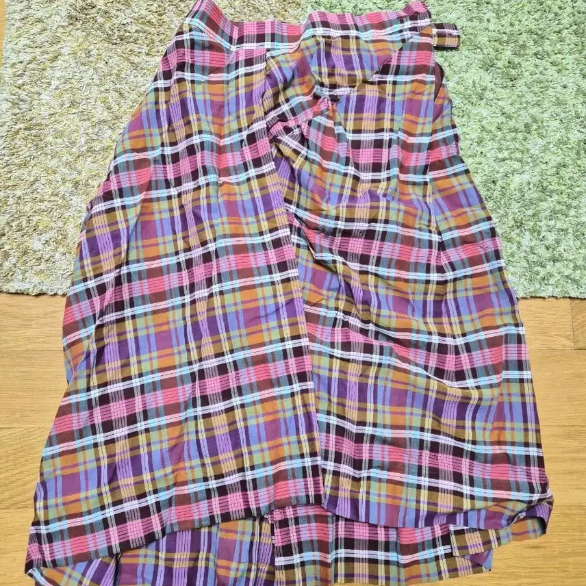 [BUNJANG] Vivienne Westwood Plaid Long Skirt / 비비안웨스트우드 스커트