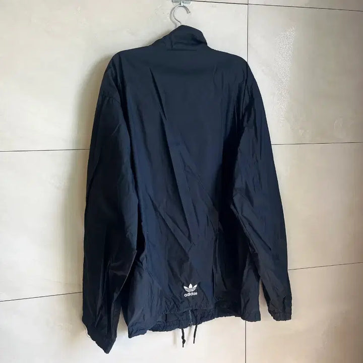 [BUNJANG] Adidas Firebird Old School Big Logo Windbreaker Black XL-2XL / [L] 아디다스 파이어버드 올드스쿨 빅로고 바람막이 블랙 판매합니다.