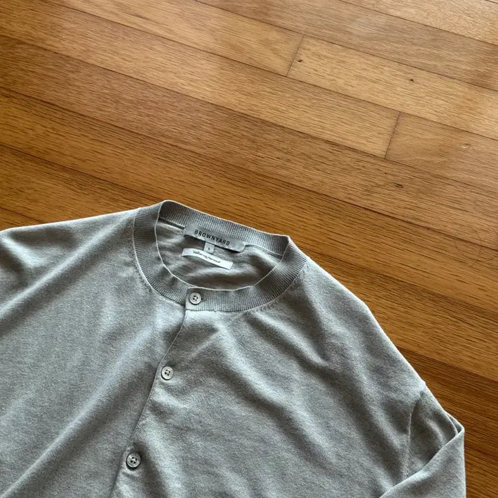 [SOLD OUT] 브라운야드 코튼 캐시미어 라운드 가디건 5
