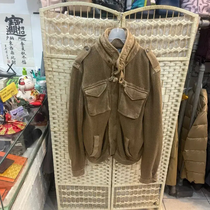 [BUNJANG] Polo Ralph Lauren M65 Vintage Knit Jacket Size 105 / 105 정품 폴로랄프로렌 빈티지 M65 니트자켓 팝니다