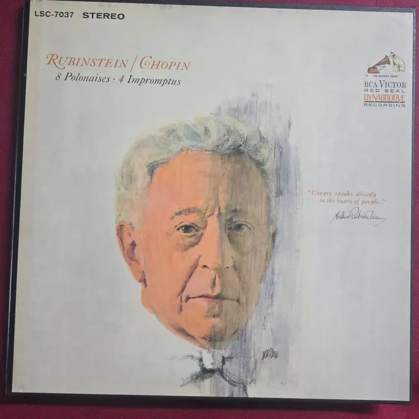 [BUNJANG] Arthur Rubinstein Chopin Polonaises &amp; Impromptus 2LP Box Set / 루빈스타인 연주_쇼팽 폴로네이즈 8곡-즉흥곡4곡_2LP BOX