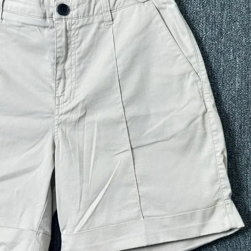 [BUNJANG] National Geographic Beige Cotton Shorts Size 73 / 내셔널지오그래픽 베이지 면 반바지 73