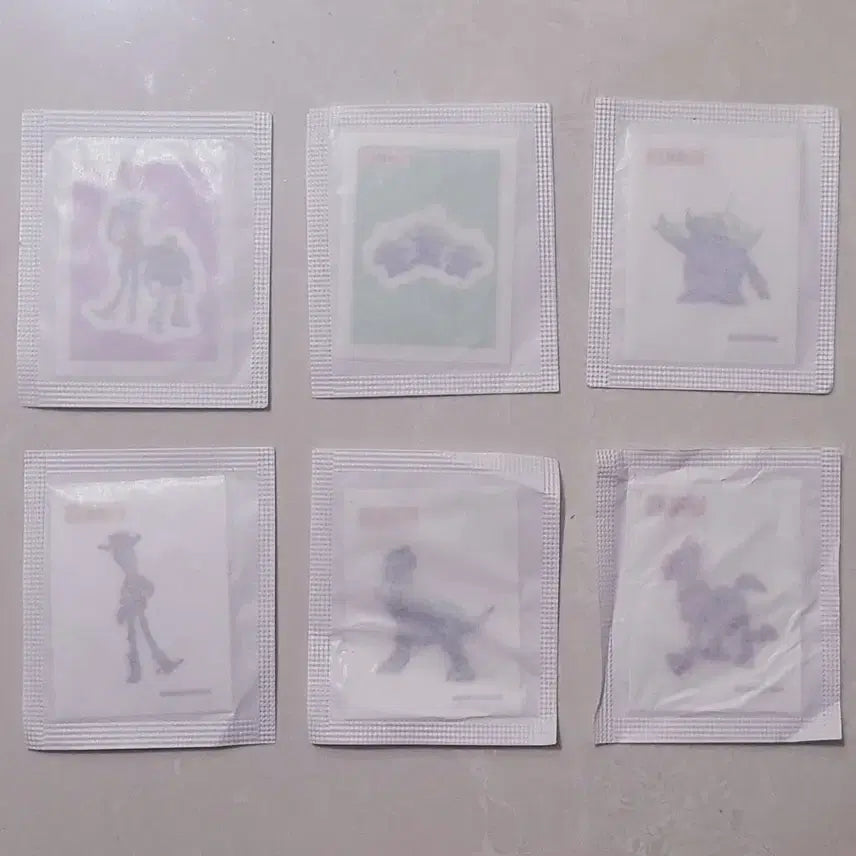 [BUNJANG] Starbucks Toy Story Ttibusseal Stickers Bundle Set (6 sheets, Sealed) / 스타벅스 토이스토리 띠부씰 씰 스티커 미개봉 새상품 6장 일괄