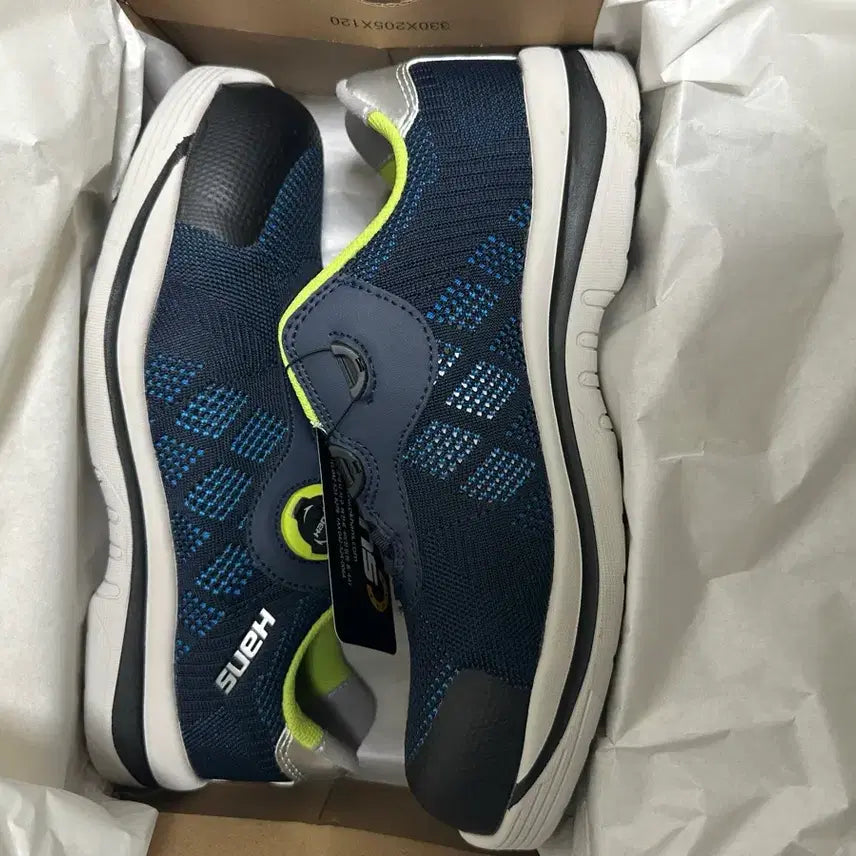 [BUNJANG] HANS Navy Safety Shoes / 한스 안전화 네이비색 새상품