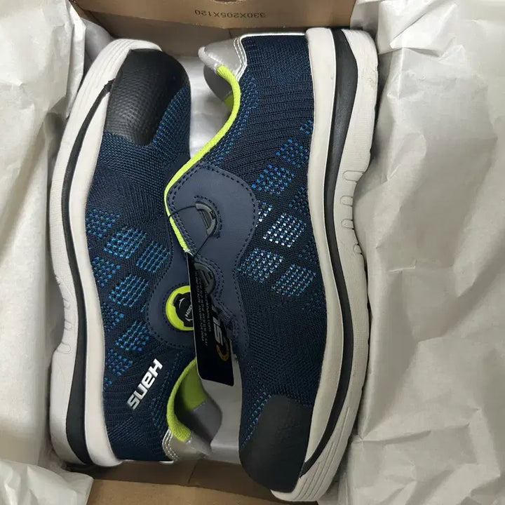[BUNJANG] HANS Navy Safety Shoes / 한스 안전화 네이비색 새상품