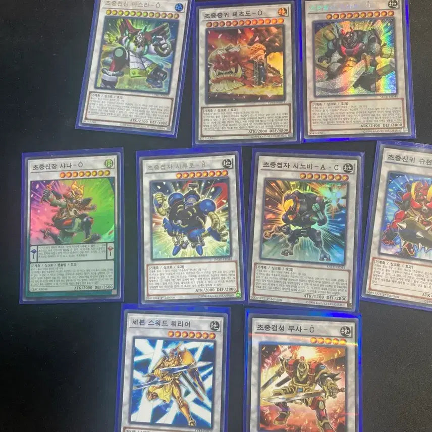 [BUNJANG] Yu-Gi-Oh! Superheavy Samurai + Zefra Pendulum Cards / 유희왕 초중무사+세피라 펜듈럼 카드 팝니다