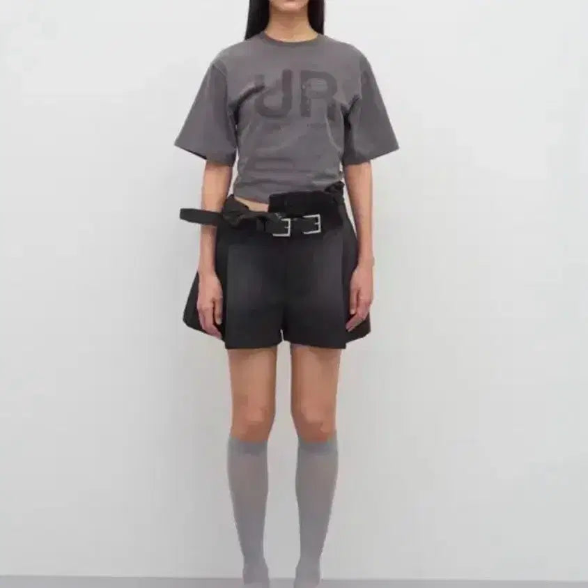 [BUNJANG] Lcdc TM UR Cropped Short Sleeve T-Shirt / Lcdc tm UR 크롭 반팔티