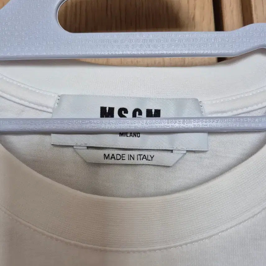 [BUNJANG] MSGM Milano Logo T-Shirt White / MSGM 밀라노 흰색 반팔 티셔츠