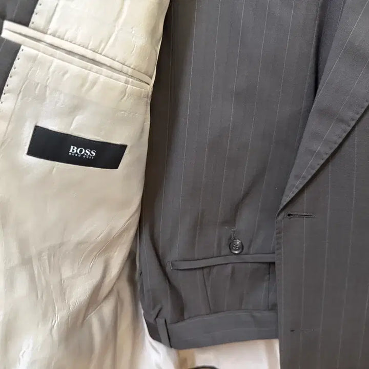 [BUNJANG] BOSS Striped Suit Ceruti Wool 120&