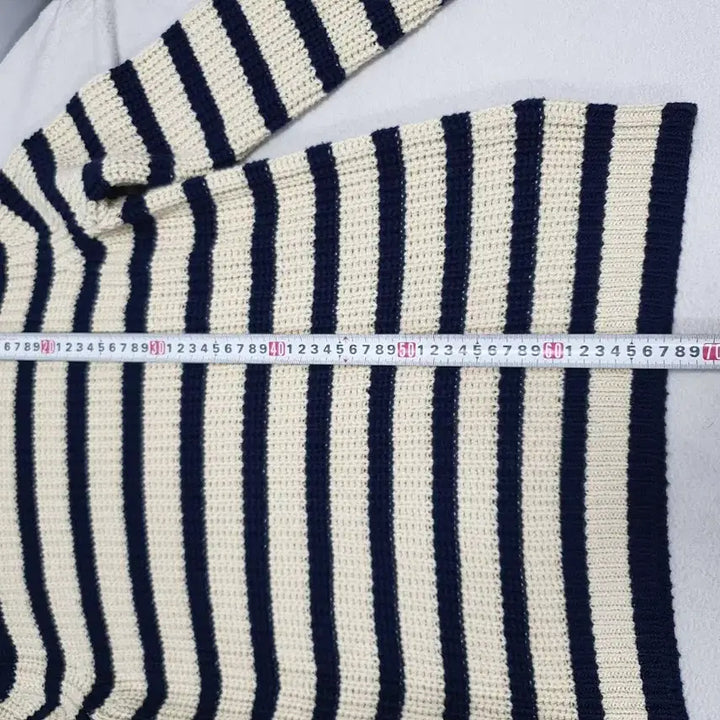 [BUNJANG] Polo Ralph Lauren Striped Cotton Sweater / 폴로 랄프로렌 니트 단가라 스트라이프 코튼 스웨터 k
