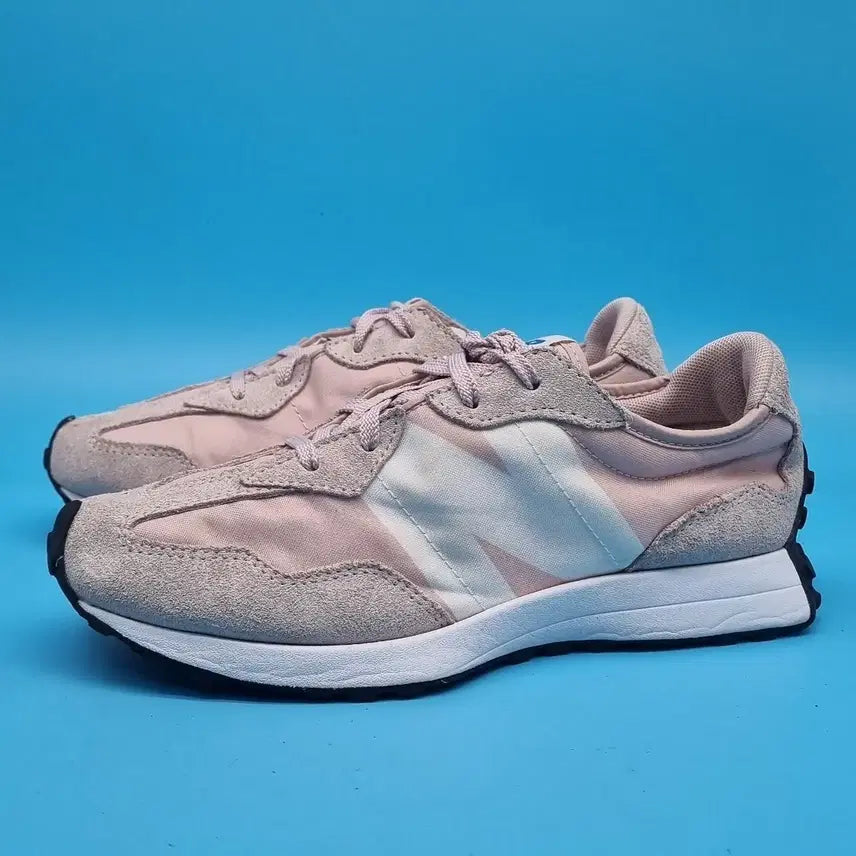 [BUNJANG] New Balance 327 Birch Pink Sneakers (235mm) / hhh 뉴발란스 327 버치핑크 운동화 235