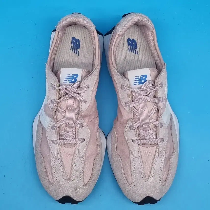 [BUNJANG] New Balance 327 Birch Pink Sneakers (235mm) / hhh 뉴발란스 327 버치핑크 운동화 235