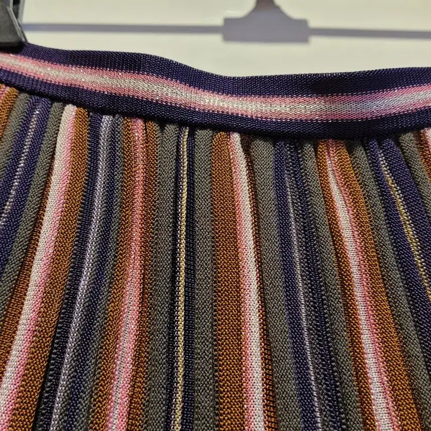 [BUNJANG] Missoni Italian Color Point Stripe Skirt / 미쏘니  이태리  컬러 포인트  스커트