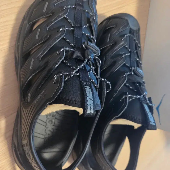 [BUNJANG] Hoka Hopara 1 Black Castle Rock Sandals Size 290 / 호카 호파라1 블랙캐슬락 290