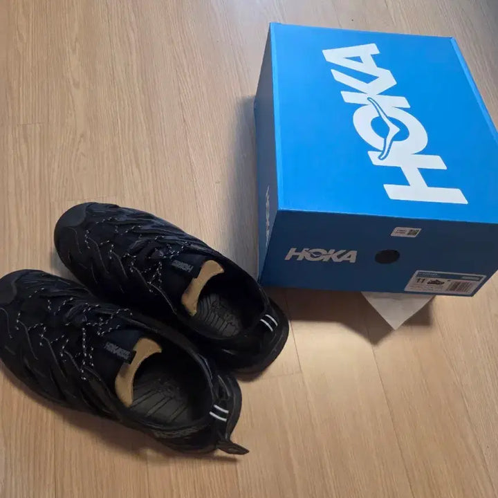 [BUNJANG] Hoka Hopara 1 Black Castle Rock Sandals Size 290 / 호카 호파라1 블랙캐슬락 290