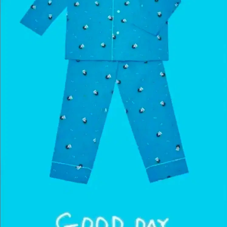 [BUNJANG] Jin BTS Good Day Pajama Set M Size / 석진 BTS 굿데이 파자마 잠옷 세트
