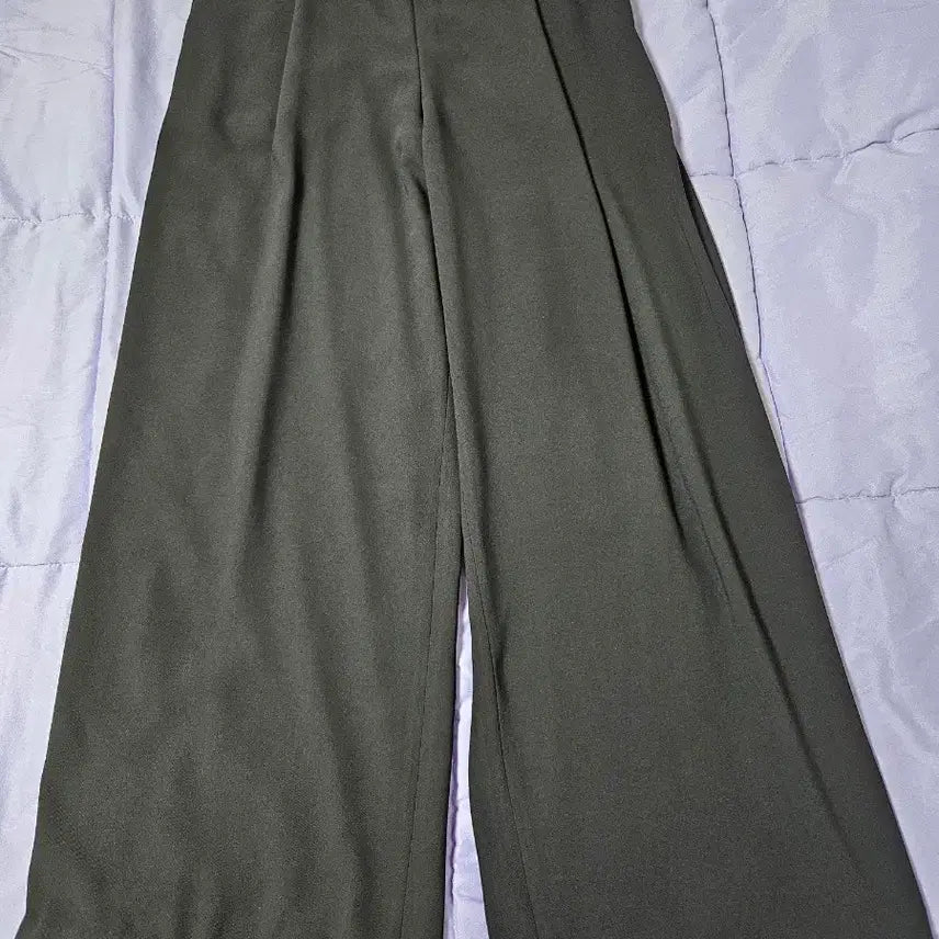 [BUNJANG] System Pin-tuck Wide Pants / 시스템 사이드밴딩 핀턱 와이드 팬츠