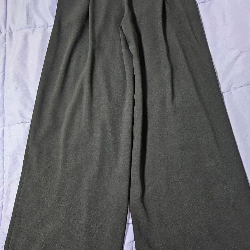 [BUNJANG] System Pin-tuck Wide Pants / 시스템 사이드밴딩 핀턱 와이드 팬츠