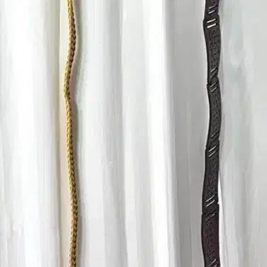 [BUNJANG] Genuine Leather Belt Set (Brown, Yellow) / 소가죽 벨트 2종 개별가격 브라운 옐로우 상태좋음 해