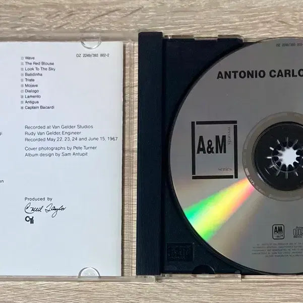 [BUNJANG] Antônio Carlos Jobim Wave CD / 안토니오 카를로스 조빔 - Wave CD 판매