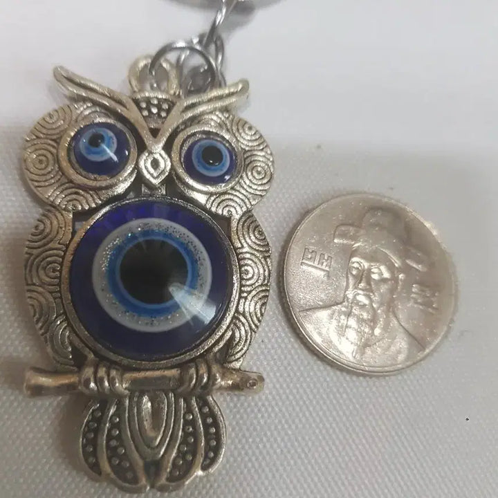 [BUNJANG] Owl Eye Charm Keychain / 부엉이 눈 부적 키링