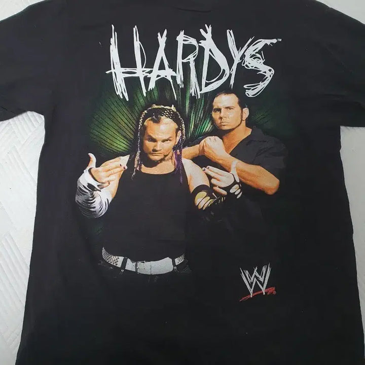 [BUNJANG] WWE Hardy Boyz Short Sleeve T-Shirt / WWE 하디 보이즈 반팔 티셔츠