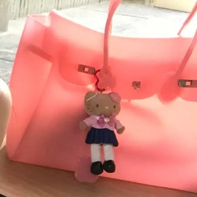 [BUNJANG] Kiki Jelly Birkin Bag Pink / (당일) 키키 젤리버킨백 핑크