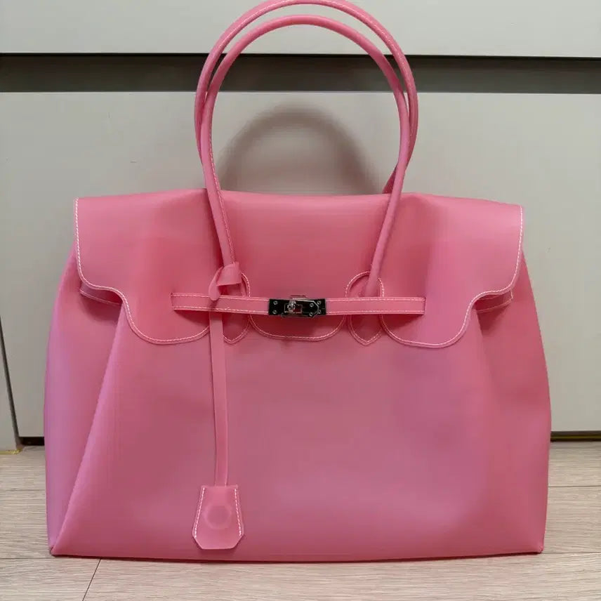 [BUNJANG] Kiki Jelly Birkin Bag Pink / (당일) 키키 젤리버킨백 핑크