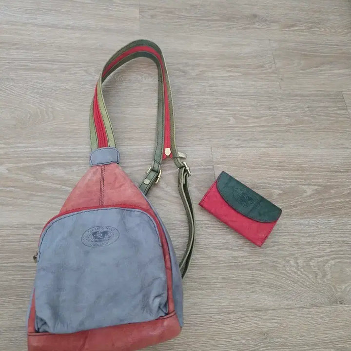 [BUNJANG] Mini Backpack and Wallet Set - Made in Italy / (MADE IN ITALY) 구입가 50만원대 미니백패과 지갑세트