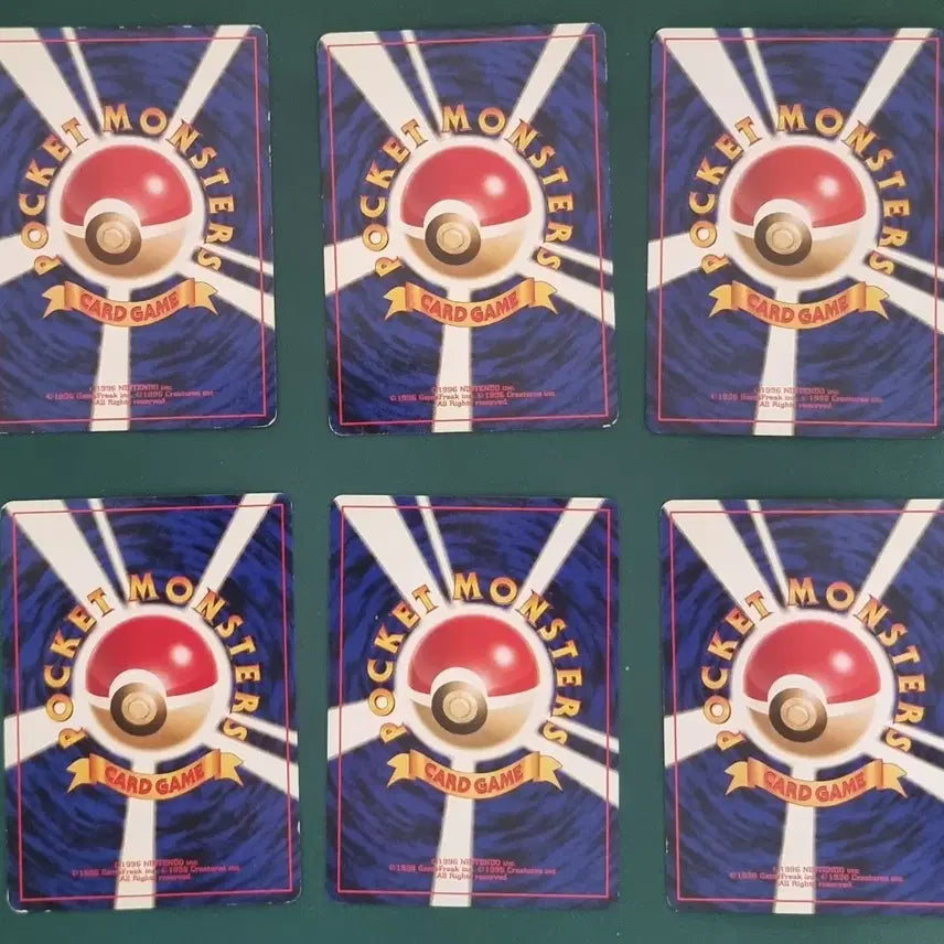 [BUNJANG] Pokemon Cards Japanese First Edition Vintage Set (Old Back) / 포켓몬카드 일판 초판 빈티지 카드 (올드백) 세트