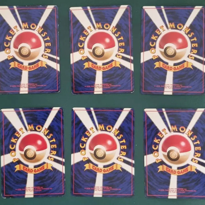 [BUNJANG] Pokemon Cards Japanese First Edition Vintage Set (Old Back) / 포켓몬카드 일판 초판 빈티지 카드 (올드백) 세트