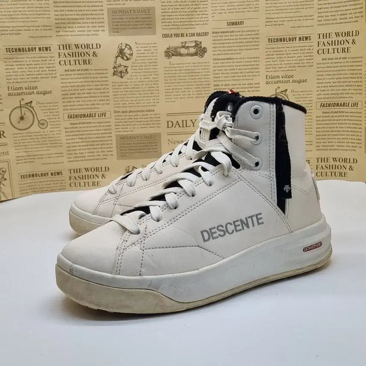 [BUNJANG] Descente Swiss Ski Team Hightop 240 / 데상트 스위스 스키팀 하이탑240
