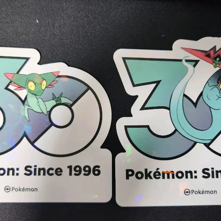 [SOLD OUT] 포켓몬 30주년 로고 스티커 드라꼰 드래펄트 일괄