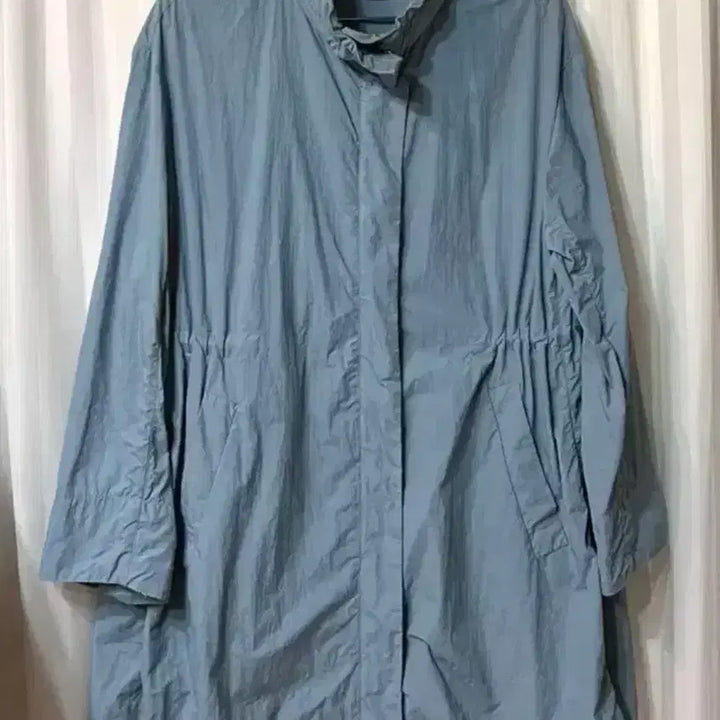 [BUNJANG] Christian Lacroix Nylon Windbreaker Jacket Blue / 크리스찬 라크르와 나일론 바람막이 자켓 55반-88 거의새것
