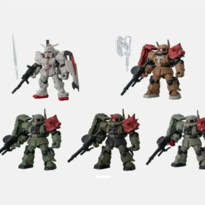 [BUNJANG] Mobile Suit Ensemble: Requiem of Revenge - Complete Set / 모빌슈트 앙상블 복수의 레퀴엠 5종 팝니다