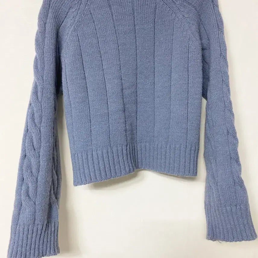 [BUNJANG] Semi-Crop Knit / 세미크롭 니트