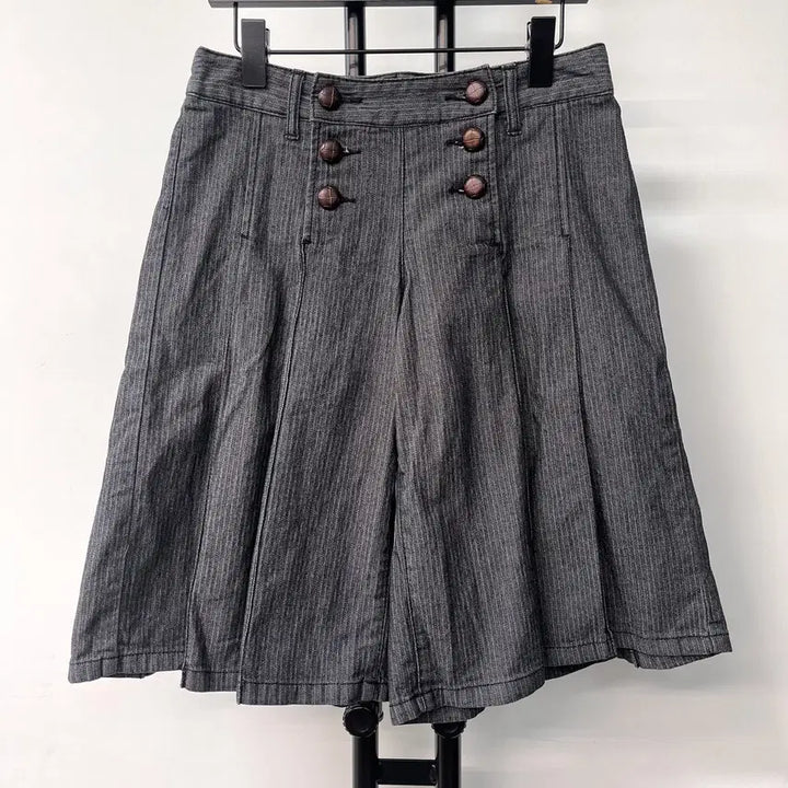 [BUNJANG] Double Pleats Shorts / Style 더블 플리츠 쇼츠