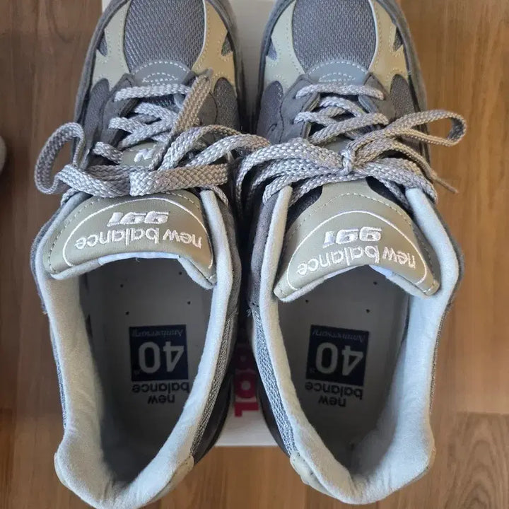 [BUNJANG] New Balance 991 40th Anniversary Sneakers / 뉴발란스 991 그레이 40주년 스니커즈